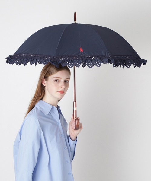 遮光 晴雨兼用日傘 長傘 エンブフリル（長傘）｜POLO RALPH LAUREN