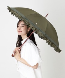 梅*様 新品 POLO RALPH LAUREN 晴雨兼用長傘 カーキ ストライ POLO RALPH LAUREN｜ポロ ラルフ ローレンの長傘（グリーン・カーキ
