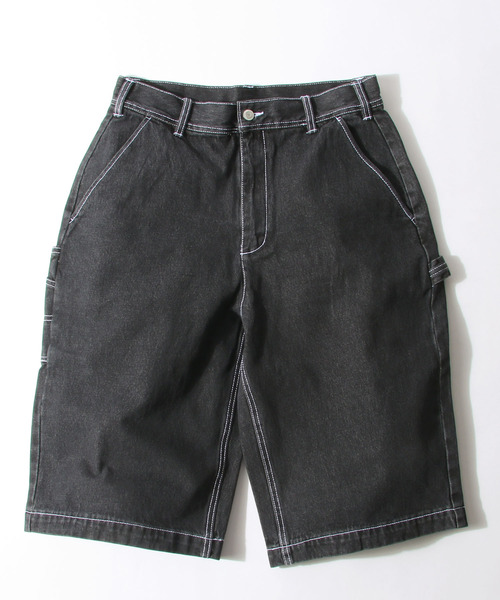 セール Uncord デニムペインターパンツ バギーワイドシルエットショーツ デニムパンツ Uncord アンコード のファッション通販 Zozotown