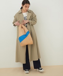 【WEB限定】Aラインオーバートレンチコート