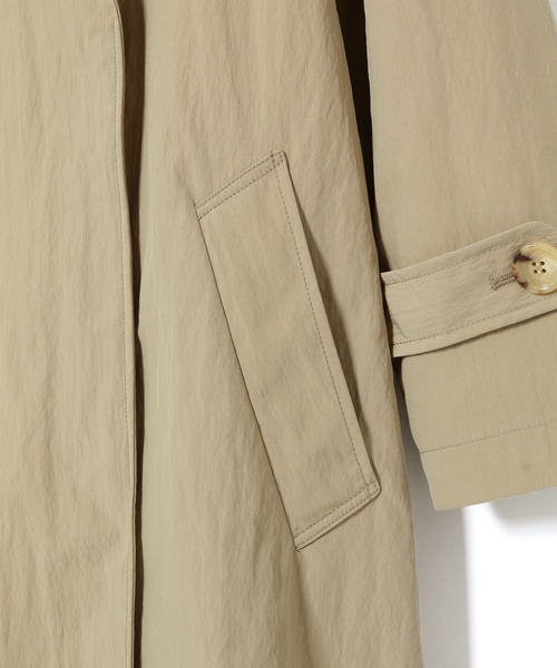 ADAM ET ROPE'（アダムエロペ）の「【WEB限定】Aラインオーバートレンチコート（トレンチコート・レディース・ベージュ/グリーン系その他・FREE）」の5枚目の写真