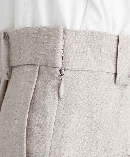 green label relaxing（グリーンレーベルリラクシング）の「[ 手洗い可能/リネンライク ]◆D テーパード パンツ -JJPS ◇No08◇（その他パンツ・レディース・ベージュ/ナチュラル/ダークグレー・44/46/40/38/42/36/34）」の11枚目の写真