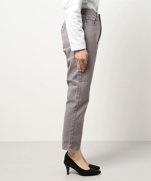 flower（フラワー）の「サニーデイズパンツ3（デニムパンツ・レディース・アイボリー/グレー/グリーン/パープル・FREE）」の6枚目の写真