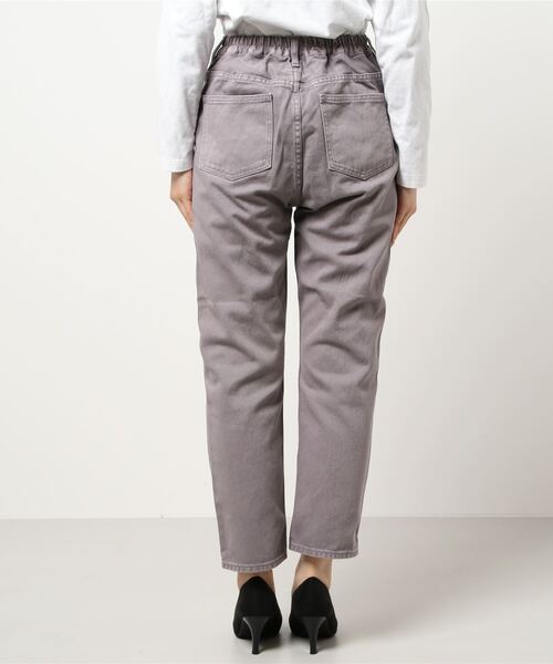 flower（フラワー）の「サニーデイズパンツ3（デニムパンツ・レディース・アイボリー/グレー/グリーン/パープル・FREE）」の5枚目の写真