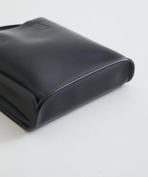 PIENI（ピエニ）の「【PIENI(ピエニ)】レザートートバッグS/TOTE S/SZB-34-5018（トートバッグ・レディース・ブラック/グレー・FREE）」の16枚目の写真
