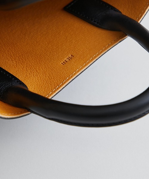 PIENI（ピエニ）の「【PIENI(ピエニ)】レザートートバッグS/TOTE S/SZB-34-5018（トートバッグ・レディース・ブラック/グレー・FREE）」の5枚目の写真