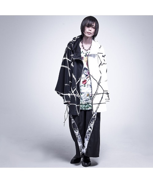 シヴァーライズ スカルプリント 長袖カットソー シヴァーライズ スカルプリント 長袖カットソー CIVARIZE