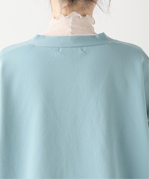 Simplicite(サンプリシテ)の「スウェットニットVカーディガン(カーディガン/ボレロ・レディース・ホワイト/ベージュ/グリーン・FREE)」の18枚目の写真