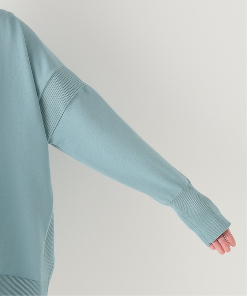 Simplicite(サンプリシテ)の「スウェットニットVカーディガン(カーディガン/ボレロ・レディース・ホワイト/ベージュ/グリーン・FREE)」の15枚目の写真