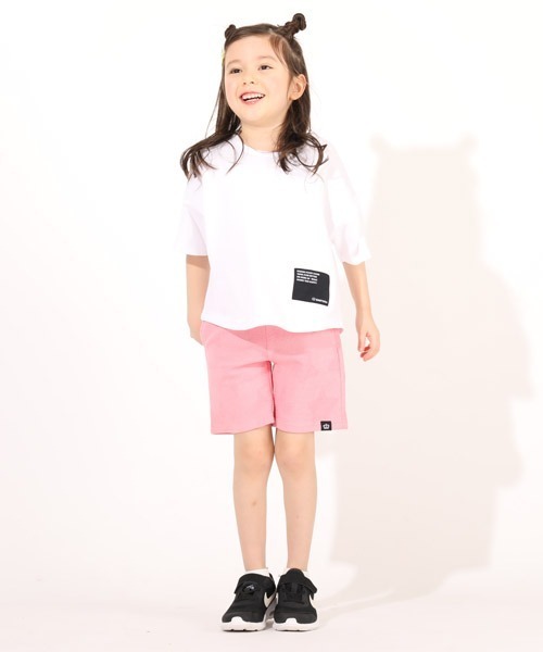 BABYDOLL（ベビードール）の「WEB限定 クールドライTシャツ 5194K（Tシャツ/カットソー・キッズ・ホワイト/ブラック/パープル/ネイビー/ブラウン/ターコイズブルー/ストーン/ベビーピンク/カーキ・90cm/110cm/100cm/120cm/130cm/140cm/150cm）」の12枚目の写真