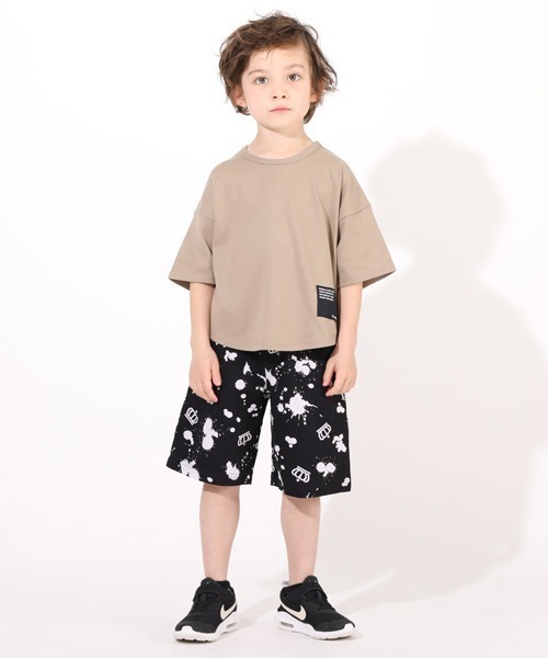 BABYDOLL（ベビードール）の「WEB限定 クールドライTシャツ 5194K（Tシャツ/カットソー・キッズ・ホワイト/ブラック/パープル/ネイビー/ブラウン/ターコイズブルー/ストーン/ベビーピンク/カーキ・90cm/110cm/100cm/120cm/130cm/140cm/150cm）」の18枚目の写真