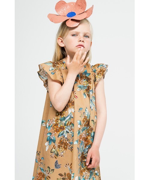 Christina Rohde フラワープリント 半袖ワンピース 10 Christina Rohde フラワープリント 半袖ワンピース 10 CHRISTINA ROHDE