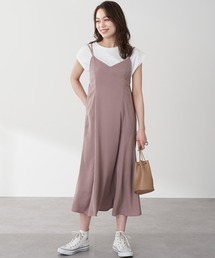 earth music&ecology | SET2点マーメイドキャミワンピース＋インナー　＊(ワンピース)