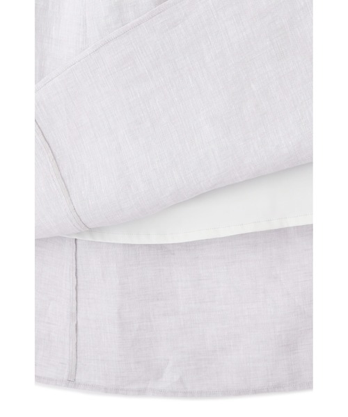 human woman（ヒューマンウーマン）の「◆ハードマンリネンスカート（スカート・レディース・グレー/イエロー/ベージュ/ネイビー・SMALL/MEDIUM）」の8枚目の写真