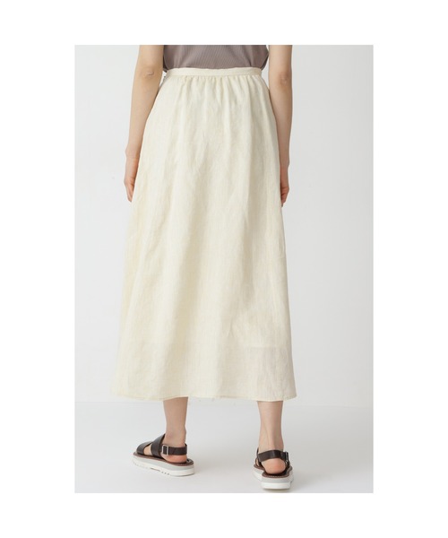 human woman（ヒューマンウーマン）の「◆ハードマンリネンスカート（スカート・レディース・グレー/イエロー/ベージュ/ネイビー・SMALL/MEDIUM）」の16枚目の写真