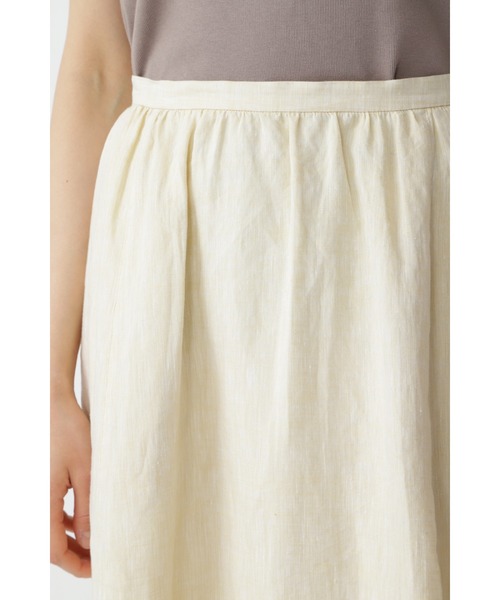 human woman（ヒューマンウーマン）の「◆ハードマンリネンスカート（スカート・レディース・グレー/イエロー/ベージュ/ネイビー・SMALL/MEDIUM）」の14枚目の写真