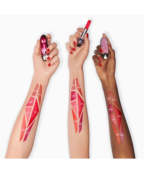 GUERLAIN(ゲラン)の「ルージュ ジェ シアーシャイン(口紅/リップティント/グロス・レディース・007/588/677/688/699/235/25S・FREE)」の8枚目の写真
