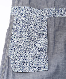 45r デニムのジャンパースカート 45R（フォーティファイブアール）の「モンプチデニムの