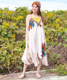 チャイハネ | 【チャイハネ】yul スピリットサロペット&ワンピース 2WAY(サロペット/オーバーオール)