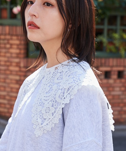 SVEC（シュベック）の「レース アソート つけ襟（付け襟・レディース・ホワイト系その他/ホワイト系その他2/ホワイト系その他3・FREE）」の6枚目の写真