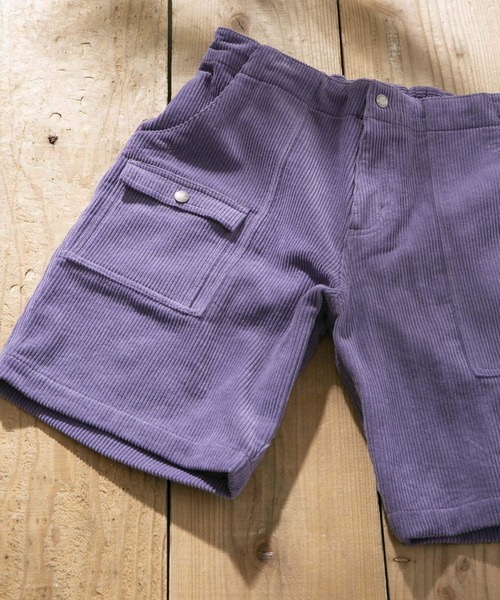 Ocean Pacific(オーシャンパシフィック)の「『別注』Ocean Pacific×Sonny Label コーデュロイショーツ(その他パンツ・メンズ・パープル/ミント/オレンジ/ブラウン/アイボリー・LARGE/MEDIUM)」の1枚目の写真
