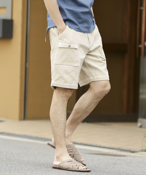 Ocean Pacific(オーシャンパシフィック)の「『別注』Ocean Pacific×Sonny Label コーデュロイショーツ(その他パンツ・メンズ・パープル/ミント/オレンジ/ブラウン/アイボリー・LARGE/MEDIUM)」の2枚目の写真