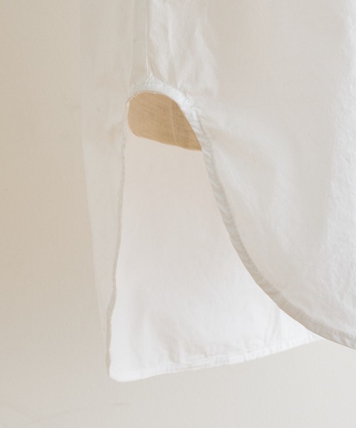 BEARDSLEY（ビアズリー）の「シャツタンク（タンクトップ・レディース・ホワイト/カーキ・FREE）」の16枚目の写真