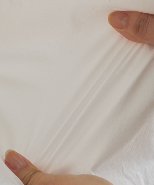 BEARDSLEY（ビアズリー）の「シャツタンク（タンクトップ・レディース・ホワイト/カーキ・FREE）」の14枚目の写真