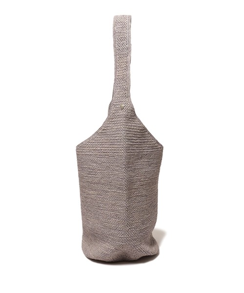 Helen Kaminski（ヘレンカミンスキー）の「HELEN KAMINSKI(ヘレンカミンスキー)Signature Raffia Crochet Bags（トートバッグ・レディース・グレー・F）」の7枚目の写真