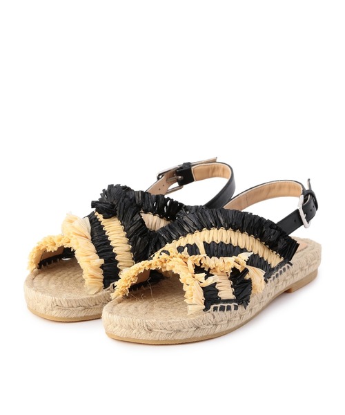 Sergio rossi（セルジオロッシ）の「SERGIO ROSSI / "sr Kauai" フラットサンダル（サンダル・レディース・ベージュ・38/37/36）」の6枚目の写真