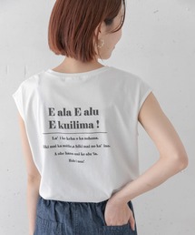 URBAN RESEARCH Sonny Label | ロゴプリントフレンチスリーブTシャツ(Tシャツ/カットソー)