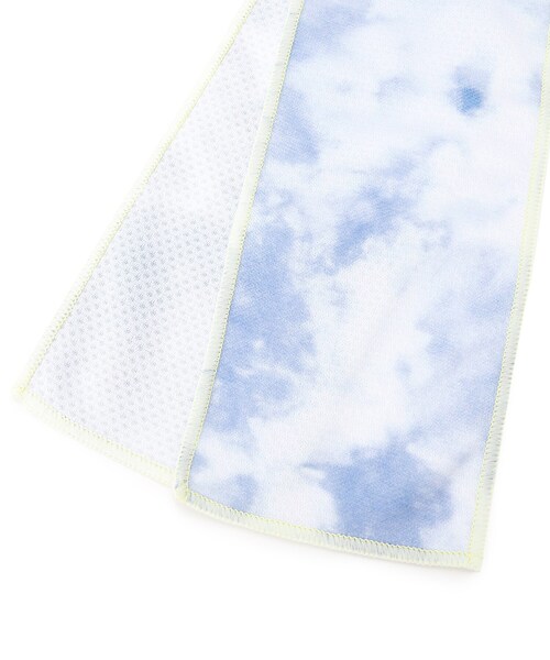 DRESKIP（ドレスキップ）の「◆ひんやりスカーフ ミニ（バンダナ/スカーフ・レディース・ネイビー系/ベージュ系/アイボリー系・00）」の6枚目の写真