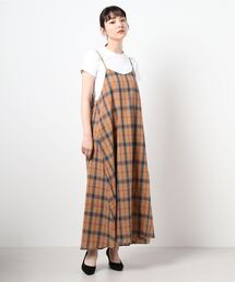 Lugnoncure | チェックキャミワンピース(ワンピース)