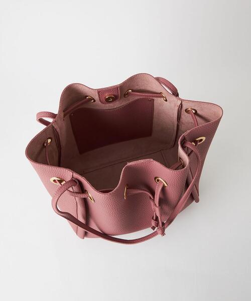 closet story（クローゼットストーリー）の「＜closet story（クローゼットストーリー）＞フェイクレザー メタルリング トートバッグ（ショルダーバッグ・レディース・ベージュ/ピンク・FREE）」の9枚目の写真