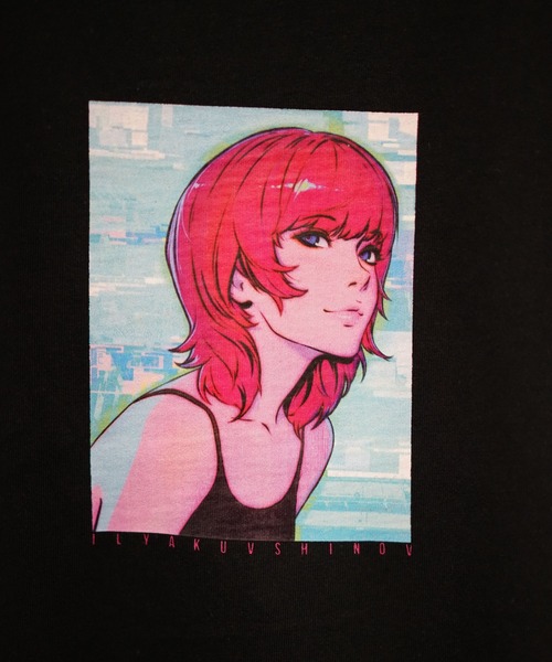 9090（ナインティナインティ）の「【WEB限定】LHP/エルエイチピー/アニメーションプリントプリントTシャツ（Tシャツ/カットソー・レディース・ホワイト/ブラック・MEDIUM/LARGE）」の12枚目の写真