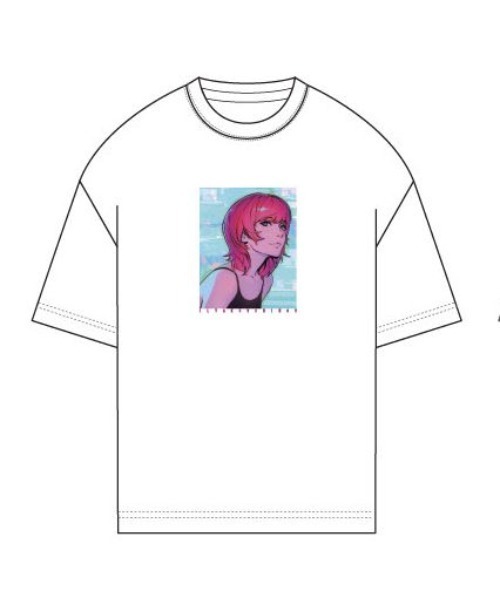9090（ナインティナインティ）の「【WEB限定】LHP/エルエイチピー/アニメーションプリントプリントTシャツ（Tシャツ/カットソー・レディース・ホワイト/ブラック・MEDIUM/LARGE）」の22枚目の写真