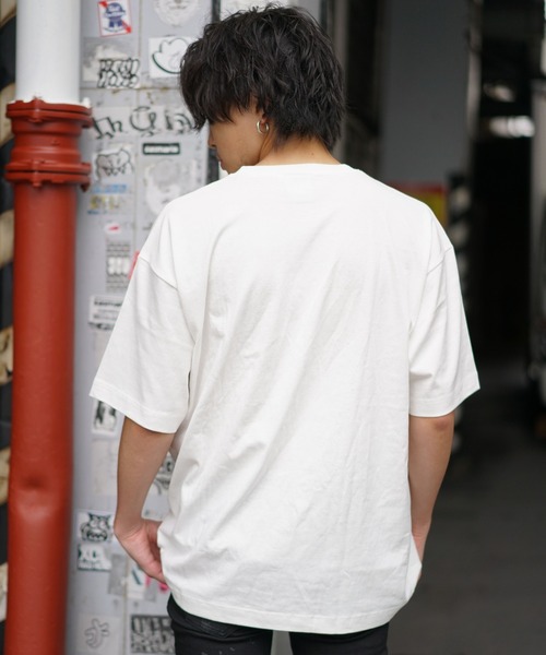 9090（ナインティナインティ）の「【WEB限定】LHP/エルエイチピー/アニメーションプリントプリントTシャツ（Tシャツ/カットソー・レディース・ホワイト/ブラック・MEDIUM/LARGE）」の7枚目の写真