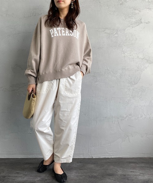 DANTON（ダントン）の「[DANTON/ダントン] ストレッチコーデュロイ イージーパンツ（その他パンツ・レディース・オフホワイト/サックスブルー/ダークグレー/マスタード/グレイッシュベージュ・36）」の12枚目の写真