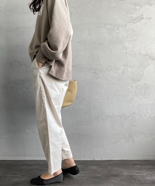 DANTON（ダントン）の「[DANTON/ダントン] ストレッチコーデュロイ イージーパンツ（その他パンツ・レディース・オフホワイト/サックスブルー/ダークグレー/マスタード/グレイッシュベージュ・36）」の13枚目の写真