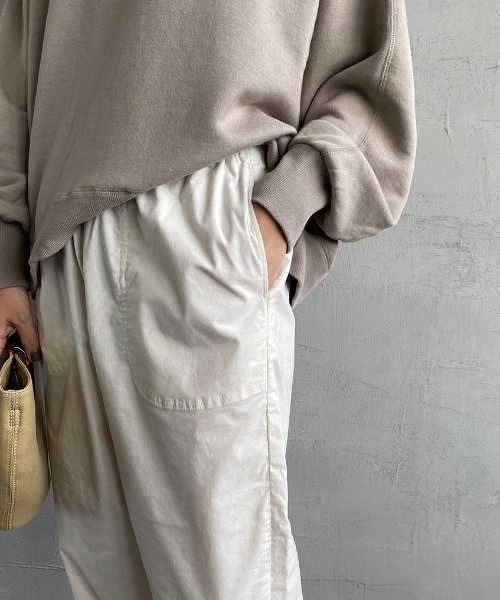 DANTON（ダントン）の「[DANTON/ダントン] ストレッチコーデュロイ イージーパンツ（その他パンツ・レディース・オフホワイト/サックスブルー/ダークグレー/マスタード/グレイッシュベージュ・36）」の16枚目の写真