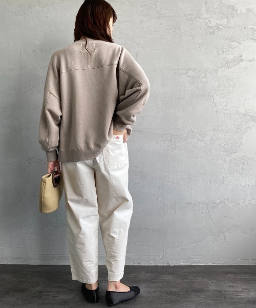 DANTON（ダントン）の「[DANTON/ダントン] ストレッチコーデュロイ イージーパンツ（その他パンツ・レディース・オフホワイト/サックスブルー/ダークグレー/マスタード/グレイッシュベージュ・36）」の15枚目の写真