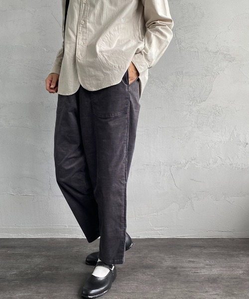 DANTON（ダントン）の「[DANTON/ダントン] ストレッチコーデュロイ イージーパンツ（その他パンツ・レディース・オフホワイト/サックスブルー/ダークグレー/マスタード/グレイッシュベージュ・36）」の21枚目の写真