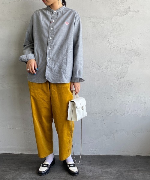 DANTON（ダントン）の「[DANTON/ダントン] ストレッチコーデュロイ イージーパンツ（その他パンツ・レディース・オフホワイト/サックスブルー/ダークグレー/マスタード/グレイッシュベージュ・36）」の10枚目の写真
