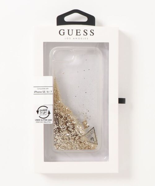 Guess(ゲス)の「【GUESS】ゲス GLITTER COLLECTION NEW iPhoneケース iPhone SE(第2世代),8,7(スマホケース/カバー・レディース・シルバー系その他/ゴールド系その他/ブルー系その他・FREE)」の5枚目の写真