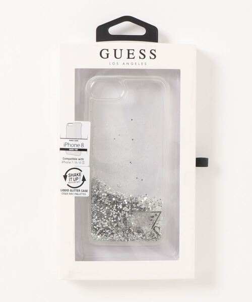 Guess(ゲス)の「【GUESS】ゲス GLITTER COLLECTION NEW iPhoneケース iPhone SE(第2世代),8,7(スマホケース/カバー・レディース・シルバー系その他/ゴールド系その他/ブルー系その他・FREE)」の6枚目の写真