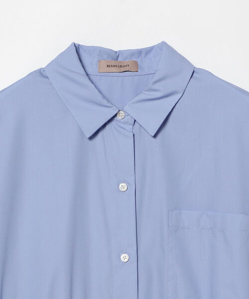 BEAMS LIGHTS（ビームスライツ）の「BEAMS LIGHTS / ウエストコード ワンピース（ワンピース・レディース・ライトブルー/ブラック・38/36）」の12枚目の写真