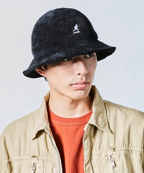 KANGOL(カンゴール)の「KANGOL Velour Slub Casual(ハット・メンズ・ダークグリーン/ブラック・X-LARGE/LARGE/MEDIUM)」の1枚目の写真