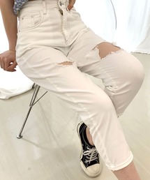 SPIGA（スピーガ）の「クラッシュテーパードパンツ（デニムパンツ）」