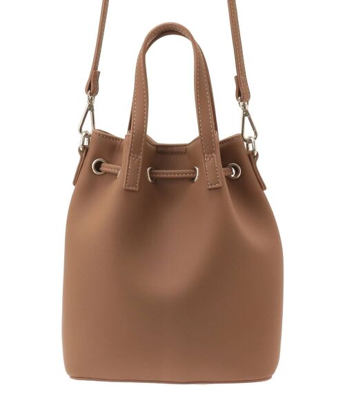 MURUA（ムルーア）の「ドローストリングBAG（ハンドバッグ・レディース・ホワイト/ブラック/ブラウン・FREE）」の14枚目の写真