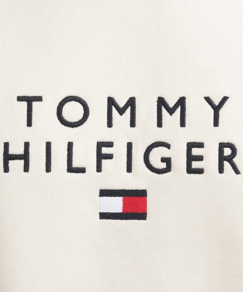 TOMMY HILFIGER（トミーヒルフィガー）の「ベーシックロゴトレーナー（スウェット・メンズ・ホワイト/ネイビー/グレー/グリーン/ホワイト系その他・MEDIUM/LARGE/SMALL/X-LARGE）」の14枚目の写真